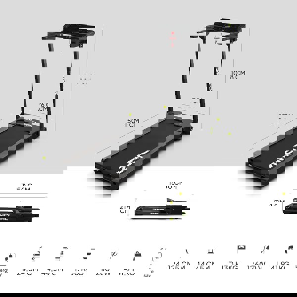 Ηλεκτρικός διάδρομος Zipro Pacto