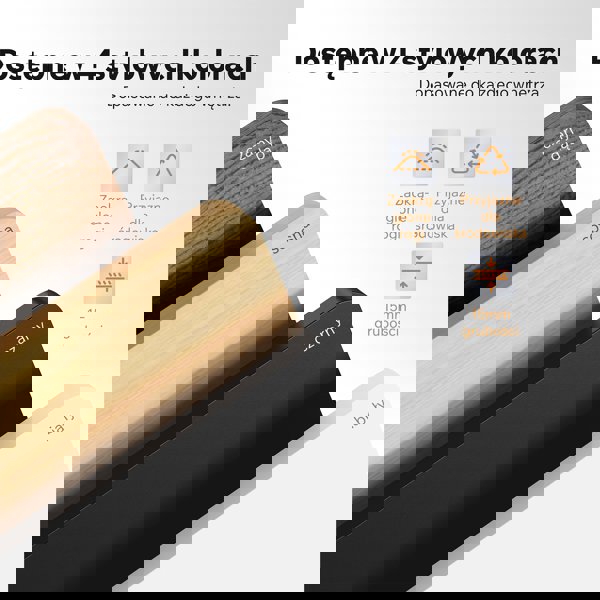 Γραφείο SENSE7 NOJO LIGHT Λευκό 120 εκ x 60 εκ