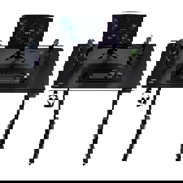 Ηλεκτρικό γραφείο SENSE7 Nojo 120x60 cm Black