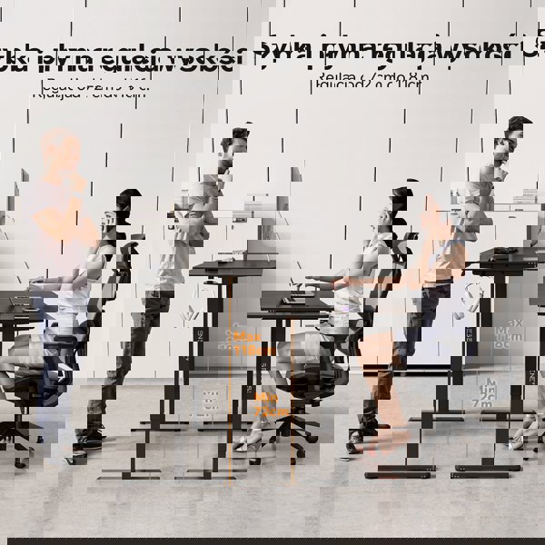 Γραφείο SENSE7 NOJO LIGHT Μαύρο 140x70 εκ.