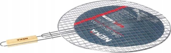 Neka Σχάρα για μπάρμπεκιου στρογγυλή NEKA, Ø 50 cm, χρωμιωμένος χάλυβας