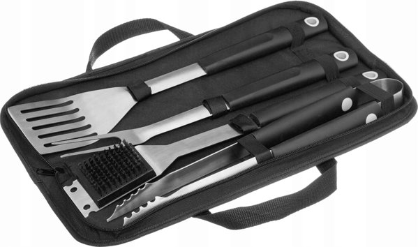 Neka Αξεσουάρ για μπάρμπεκιου, σετ, 4 στοιχεία σε θήκη