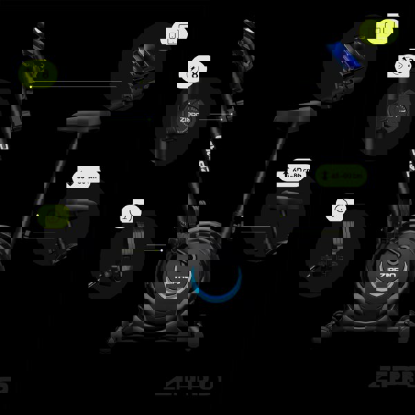 Στατικό ποδήλατο Zipro One S μαγνητικό