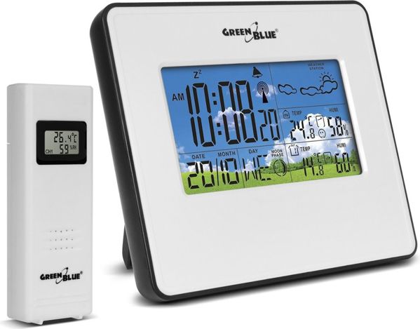 Μετεωρολογικός σταθμός GreenBlue White (GB147W)