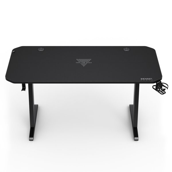 SENSE7 Nomad Classic Gaming Γραφείο, 140x60 cm, Μαύρο