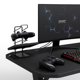 SENSE7 Nomad Classic Gaming Γραφείο, 140x60 cm, Μαύρο