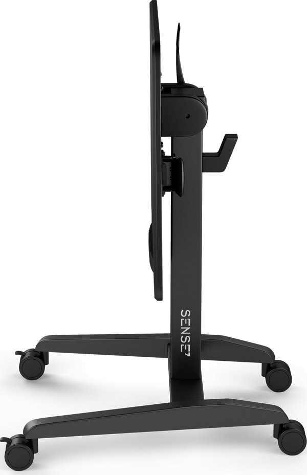 Κινητό γραφείο SENSE7 μαύρο 70 cmx52 cm μαύρο