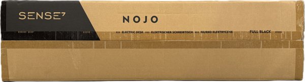 SENSE7 Nojo Ηλεκτρικό Γραφείο με Ρυθμιζόμενο Ύψος, 120x60 cm, Μαύρο