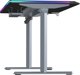 Ultradesk Quest Gaming Desk, Ηλεκτρικό Γραφείο με Ρύθμιση Ύψους 72-120cm, Επιφάνεια 140x70cm, Γκρι-Μαύρο