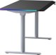 Ultradesk Quest Gaming Desk, Ηλεκτρικό Γραφείο με Ρύθμιση Ύψους 72-120cm, Επιφάνεια 140x70cm, Γκρι-Μαύρο