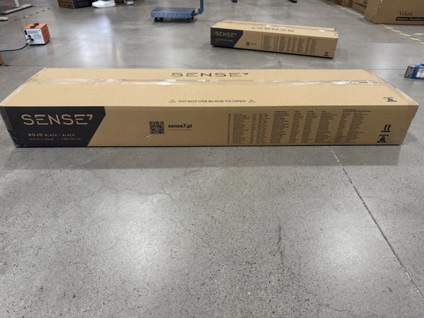 Biurko SENSE7 Nojo Black 140 cmx70 cm Black