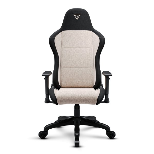 Πολυθρόνα SENSE7 Spellcaster FUKU υφασμάτινη μαύρο-μπεζ