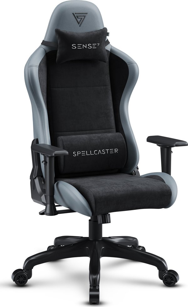 Καρέκλα SENSE7 Spellcaster Fuku PU μαύρο-γκρι