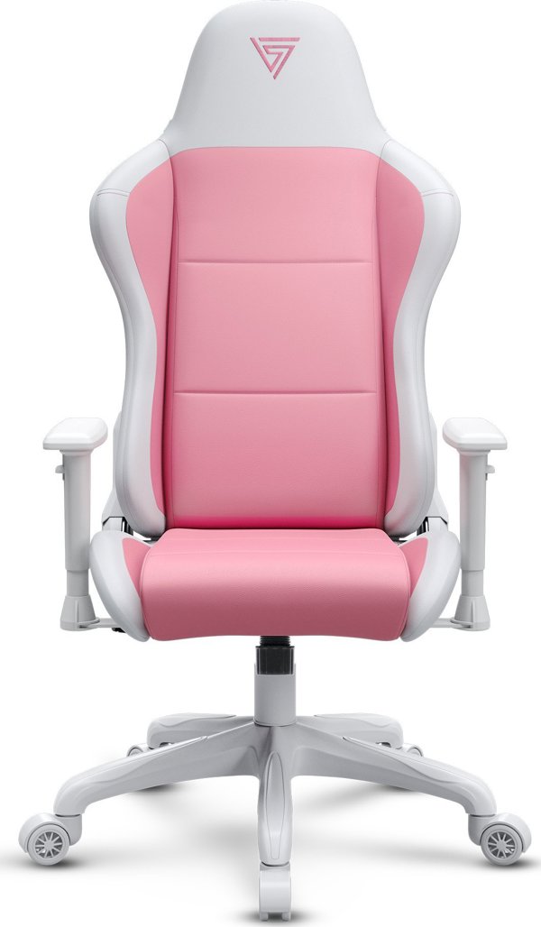 Καρέκλα SENSE7 Spellcaster FUKU PU λευκό-ροζ