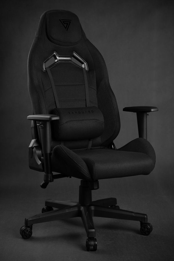SENSE7 Vanguard Πολυθρόνα Gaming Υφασμάτινη Μαύρη