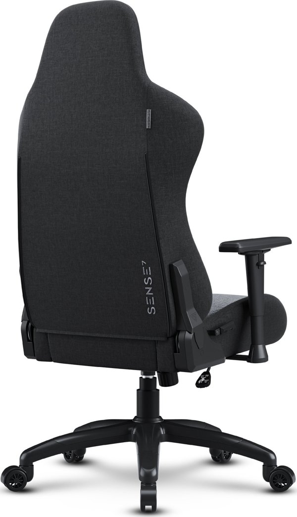 Πολυθρόνα SENSE7 Spellcaster FUKU XL υφασμάτινη μαύρο-γκρι