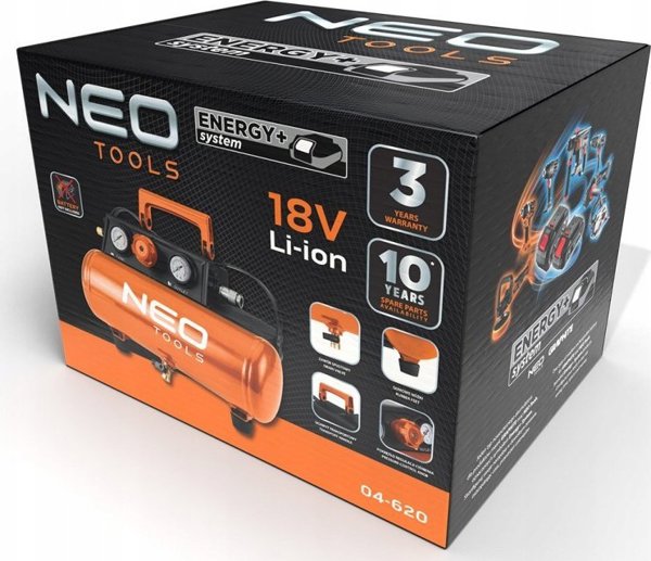 Συμπιεστής αυτοκινήτου Neo Energy+ 18 V