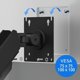 SENSE7 HANG DOUBLE Επιτραπέζια Βάση για 2 Οθόνες 17"-32", VESA 75x75/100x100mm