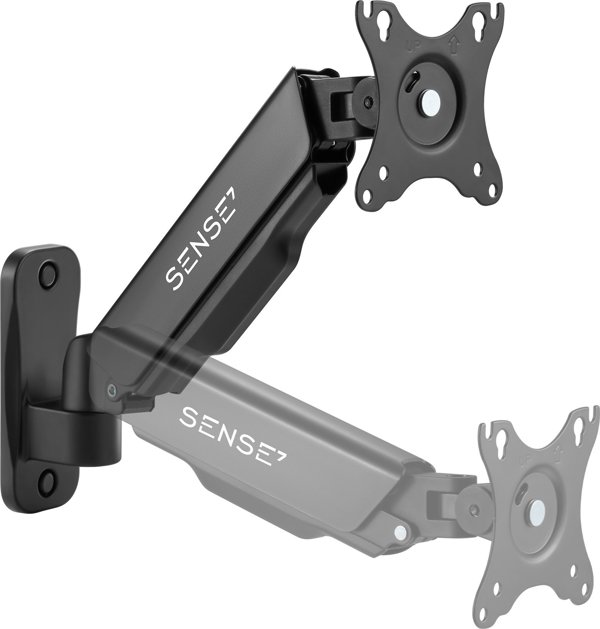SENSE7 HANG WALL Βάση Τοίχου για Οθόνη 17"-32" με VESA 75x75mm