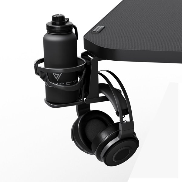 Gaming γραφείο SENSE7 Nomad Cybernetic Μαύρο 120x60 cm