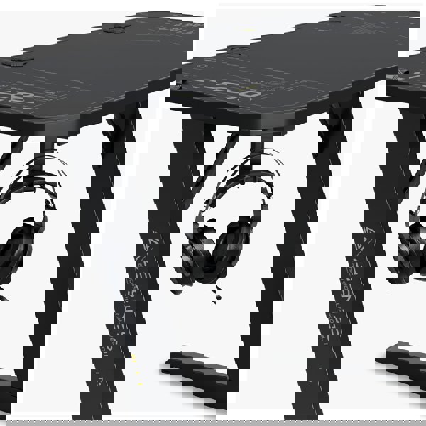 Γραφείο SENSE7 Nomad Cybernetic Μαύρο 100 cmx50 cm 100x50 cm