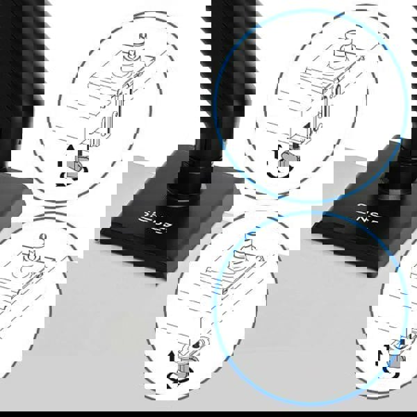 SENSE7 Επιτραπέζια βάση για οθόνη 17"-32" HANG